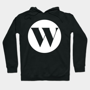 W (Letter Initial Monogram) Hoodie